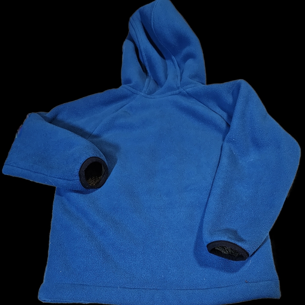 The North Face Jacket TNF Denali Hoodie Fleece Sherpa Lined Blue Kid's Size 4T - Picture 3 of 7